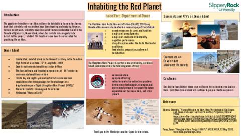 Inhabiting the Red Planet