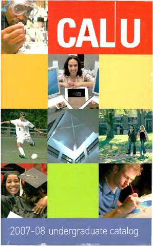 Undergraduate Catalog 2007-2008