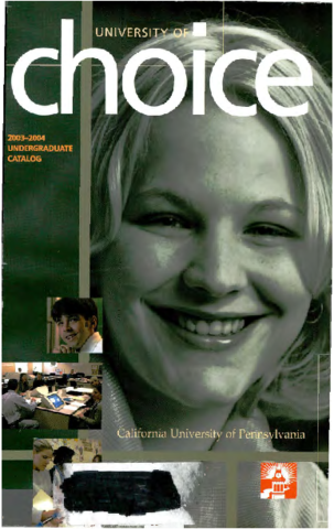 Undergraduate Catalog 2003-2004