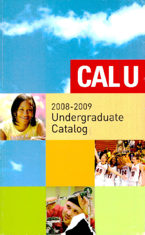 Undergraduate Catalog 2008-2009