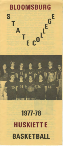 1977-1978 Basketball Media Guide