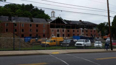 Russell Hall Demolition