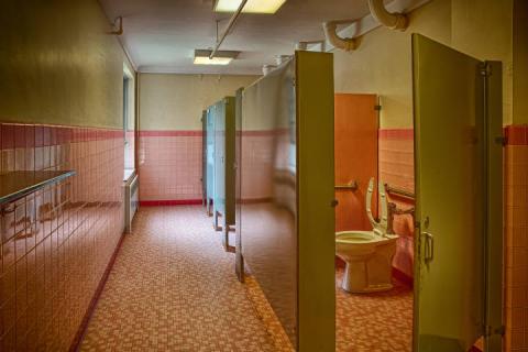 Russell Hall Dormitory Lavatory