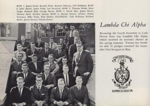 Lambda Chi Alpha Colony 1962