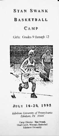 1995 Edinboro Summer Girls's Basketball Camp