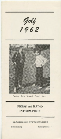 1962 Golf Media Guide