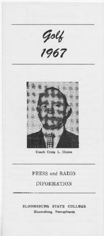 1967 Golf Media Guide