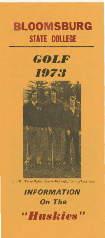 1973 Golf Media Guide