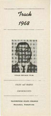 1968 Track Media Guide