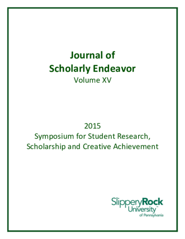 Journal of Scholarly Endeavor
