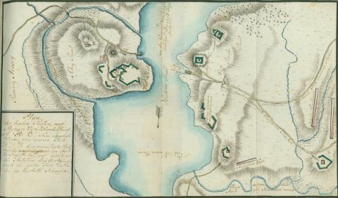 P171 - Plan of the two posts on Stony and Verplank's Points